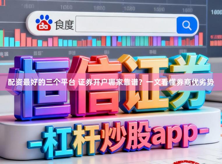 配资最好的三个平台 证券开户哪家靠谱？一文看懂券商优劣势