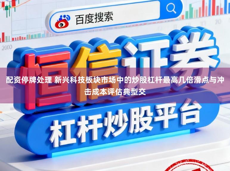 配资停牌处理 新兴科技板块市场中的炒股杠杆最高几倍滑点与冲击成本评估典型交