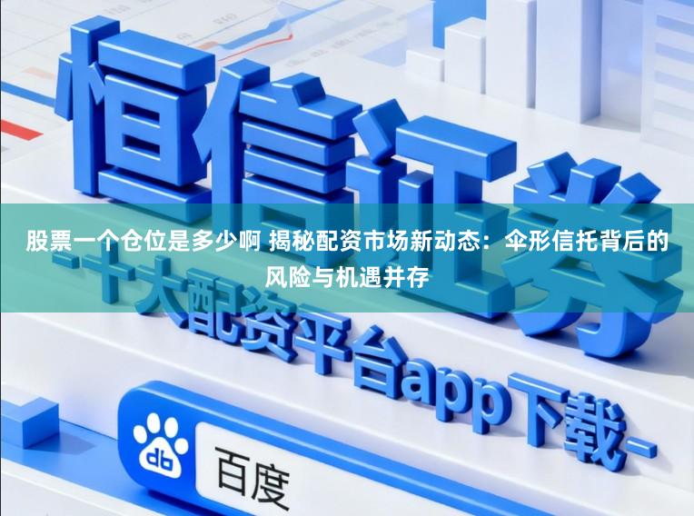 股票一个仓位是多少啊 揭秘配资市场新动态：伞形信托背后的风险与机遇并存