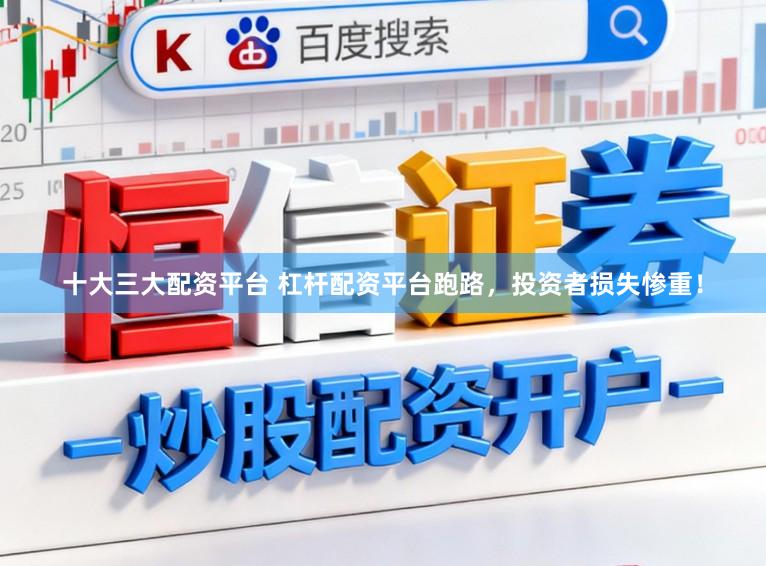 十大三大配资平台 杠杆配资平台跑路，投资者损失惨重！
