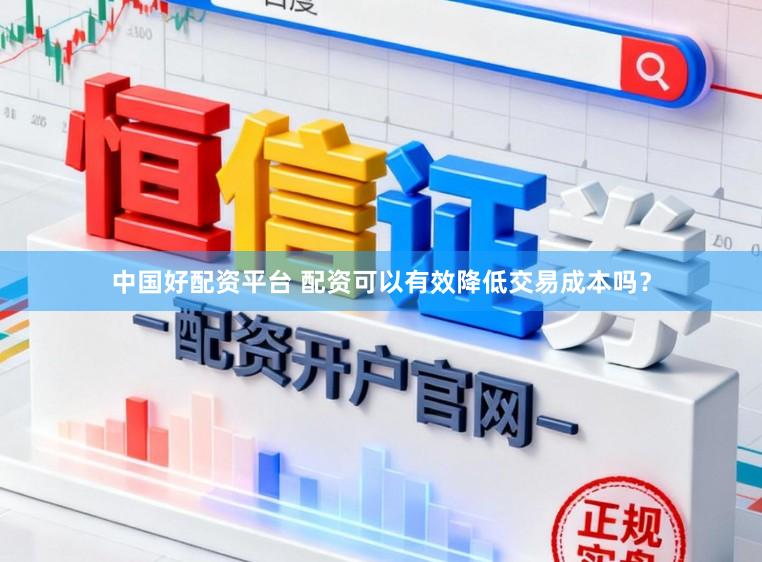 中国好配资平台 配资可以有效降低交易成本吗？